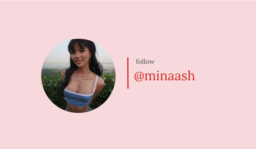 minaash Vietnamese Onlyfans model