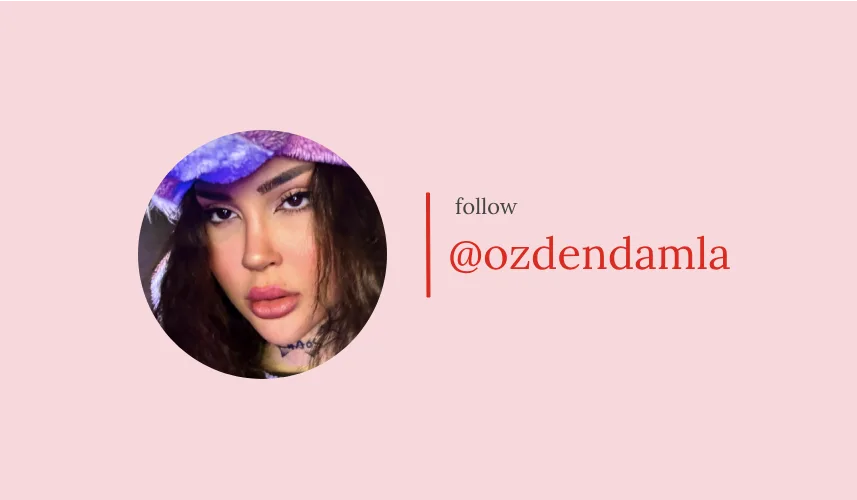 ozdendamla Onlyfans Turkey girl model 