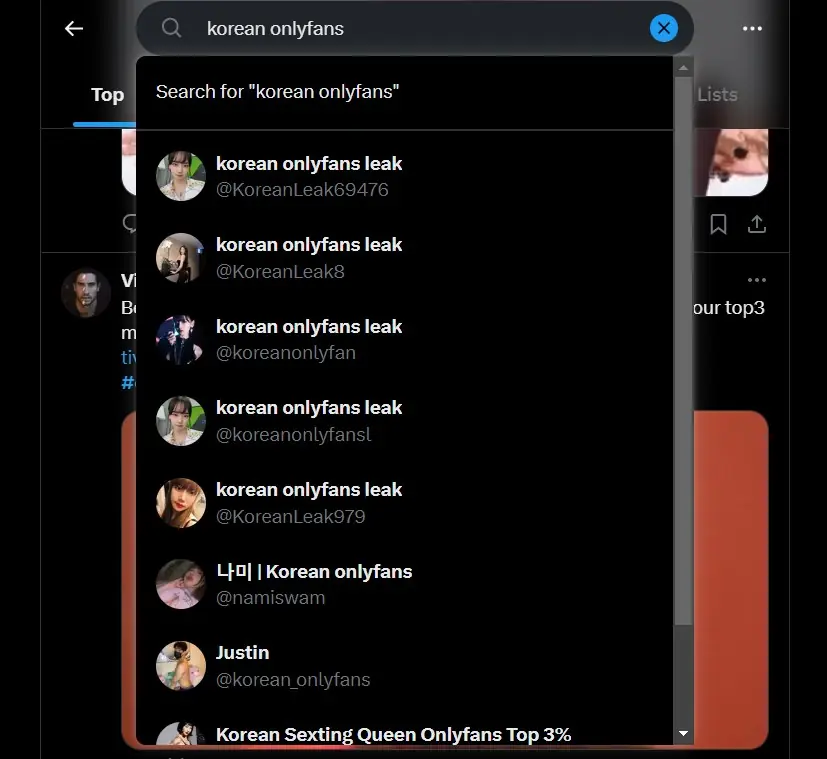 Korean Onlyfans twitter - search for leaks the most